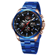 Часы  Forsining 6909 Blue-Cuprum-Black
