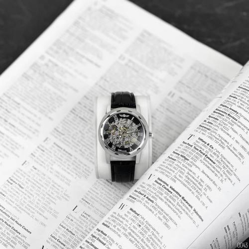 Watch Winner 8012 Silver-Black