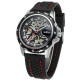 Watch Winner 8027 Black-Red-Silver