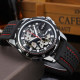 Watch Winner 8027 Black-Red-Silver