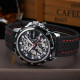 Watch Winner 8027 Black-Red-Silver