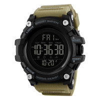 Watch Skmei 1384 Black-Khaki Wristband