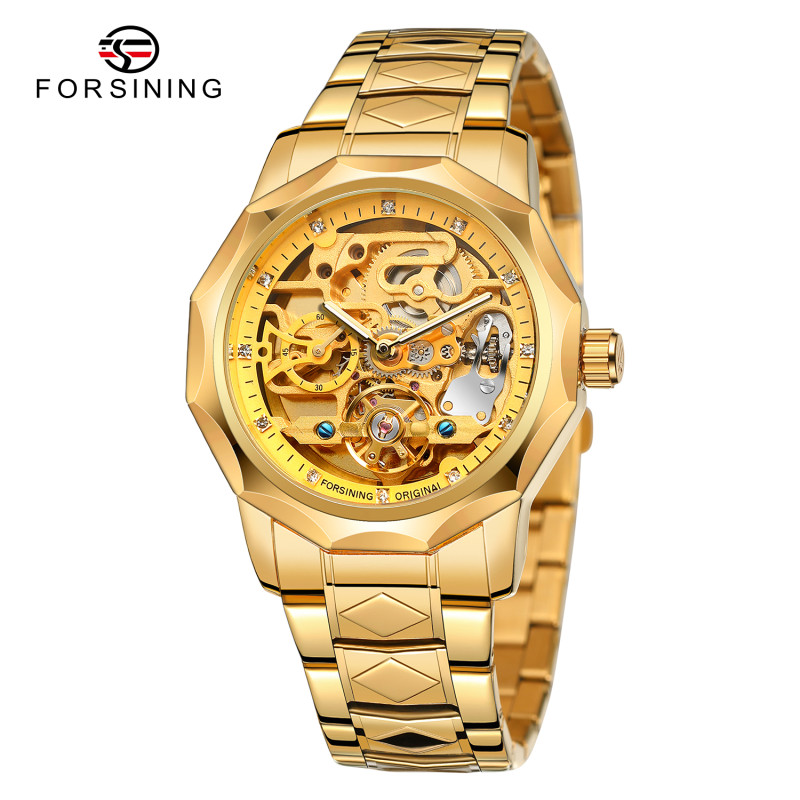 Watch Forsining 8240 Gold
