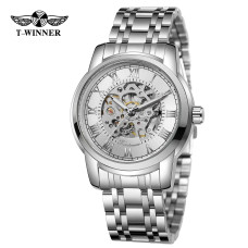 Часы  Forsining 8250 Silver-Silver