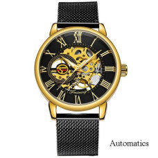 Часы  Forsining 8099 Automatics Black-Gold-Black