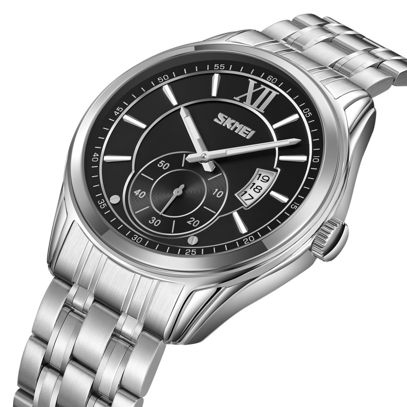 Часы Skmei 9319SIBK Silver-Black