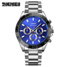Годинник  Skmei 9259SIBU Silver-Blue