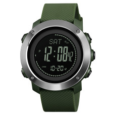 Годинник  Skmei 1418AG Army Green + Compass