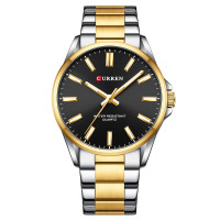 Watch Curren 9090 Silver-Gold-Black