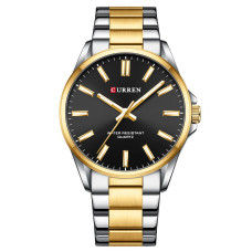 Годинник  Curren 9090 Silver-Gold-Black