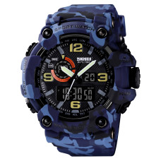 Часы  Skmei 1520CMBU camo blue