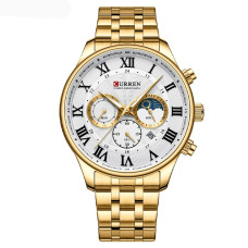 Часы  Curren 8427 Gold-White
