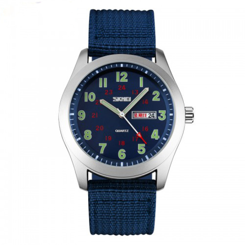 Watch Skmei 9112BU Silver-Blue