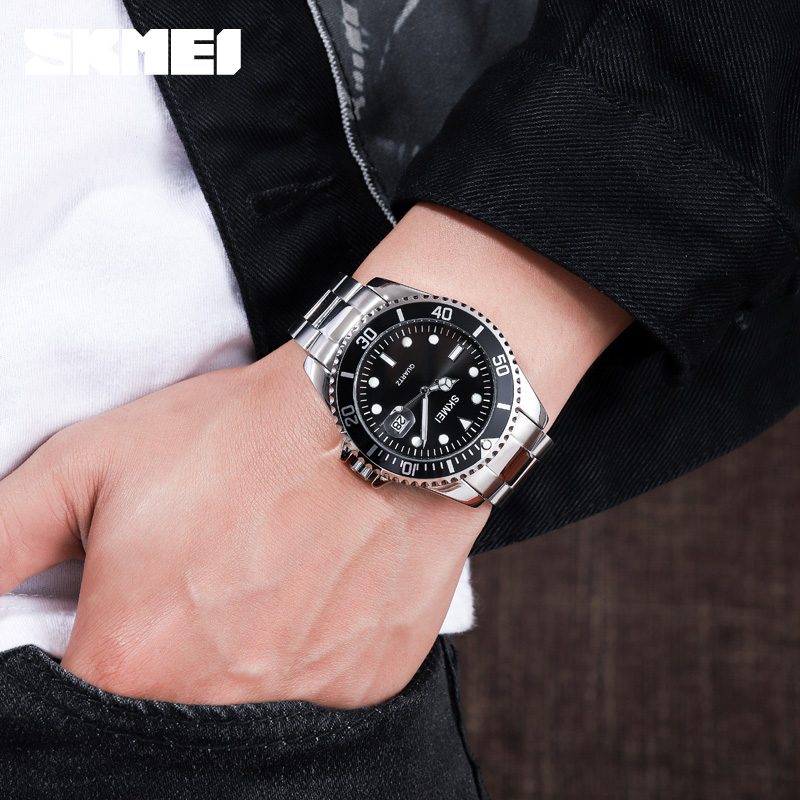 Watch Skmei 1779SIBK Silver-Black