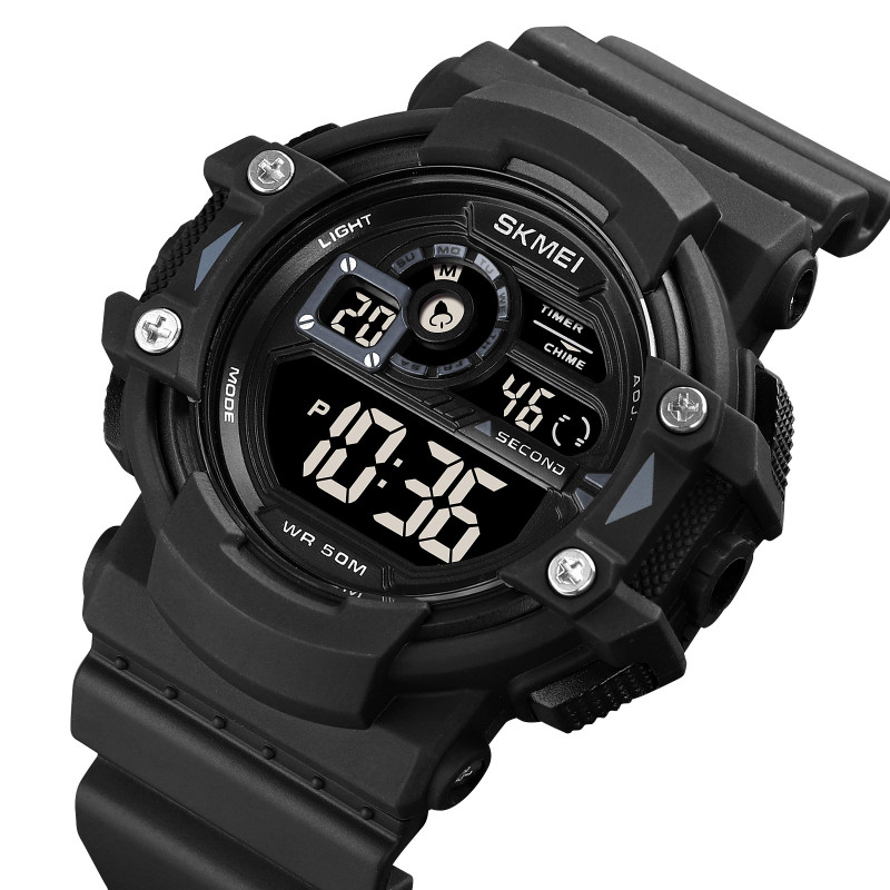 Watch Skmei 1778BKBK Black-Black STOPPED
