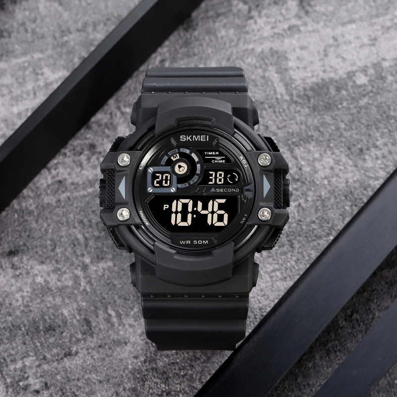 Watch Skmei 1778BKBK Black-Black STOPPED