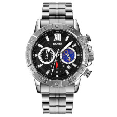 Годинник  Skmei 9235SIBK Silver-Black
