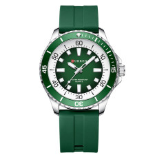 Часы  Curren 8448 Silver-Green