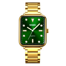 Часы  Skmei 1955GDGN-SP Gold-Green Sun Pattern