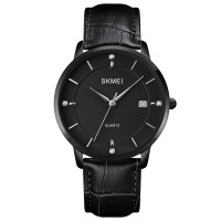Watch Skmei 1801LBKBK Black-Black Leather