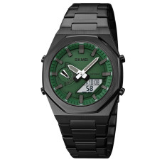 Часы  Skmei 1816BKGNWT Black-Green-White