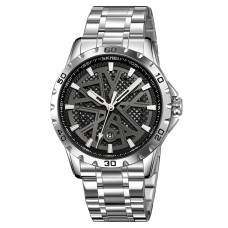 Годинник  Skmei 9337SIBK Silver-Black