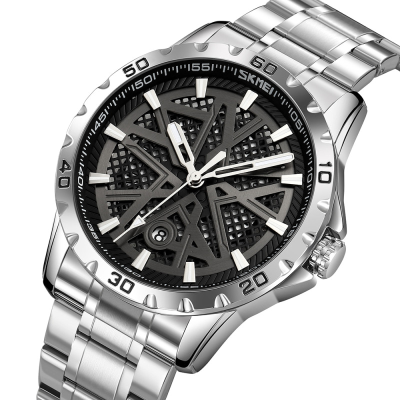Watch Skmei 9337SIBK Silver-Black