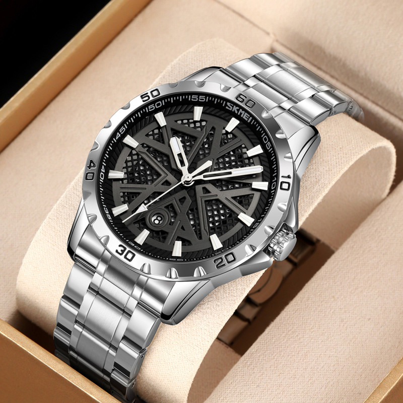 Watch Skmei 9337SIBK Silver-Black