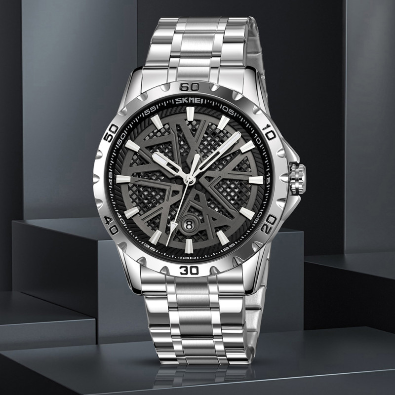 Watch Skmei 9337SIBK Silver-Black