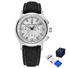 Часы  Pagani Design PD-1781 Black-Silver-White
