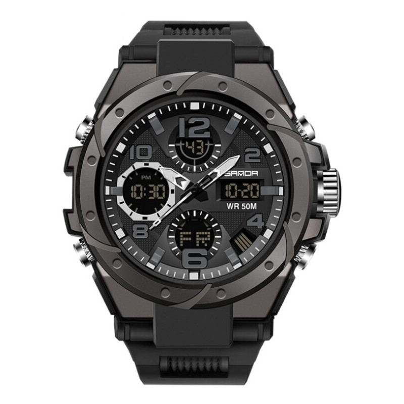 Watch Sanda 6008 All Black