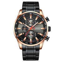 Watch Curren 8351 Black-Cuprum