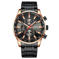 Часы  Curren 8351 Black-Cuprum