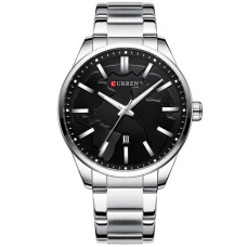 Часы  Curren 8366 Silver-Black
