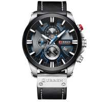 Watch Curren 8346 Silver-Black