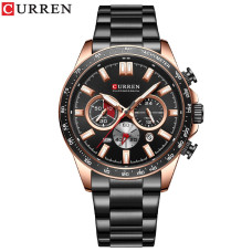 Часы  Curren 8418 Black-Gold