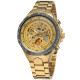 Watch Winner 8067 Gold-Black-Gold Red Crystal