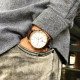 Watch Forsining 8214 Gold-White-Brown