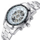 Watch Winner 8042 Silver-Black-White