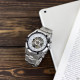 Watch Winner 8042 Silver-Black-White