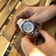 Watch Winner 8042 Silver-Black-White