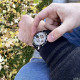 Watch Winner 8027 Black-Silver-White