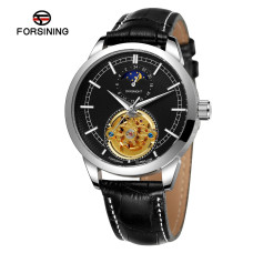 Часы  Forsining 8197 Silver-Black