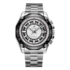 Часы  Forsining 8279 Silver-Black-White