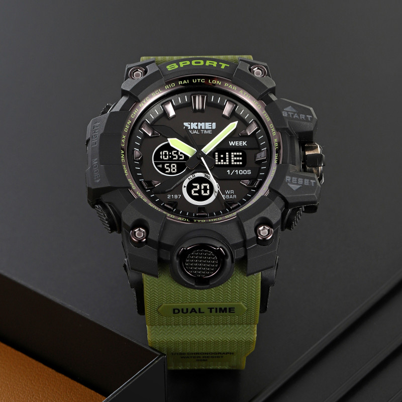 Watch Skmei 2197AG Army Green