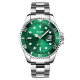 Watch Skmei 1779SIGN Silver-Green STOPPED
