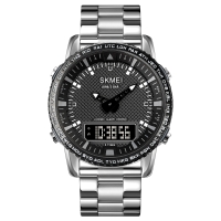 Watch Skmei 1898SIBK Silver-Black SALE