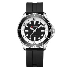 Часы  Curren 8448 Silver-Black