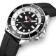 Curren 8448 Silver-Black Watch