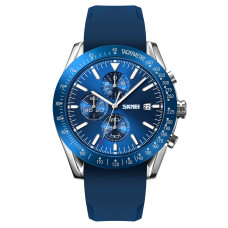 Часы  Skmei 9253PSIBU Silver-Blue Sil